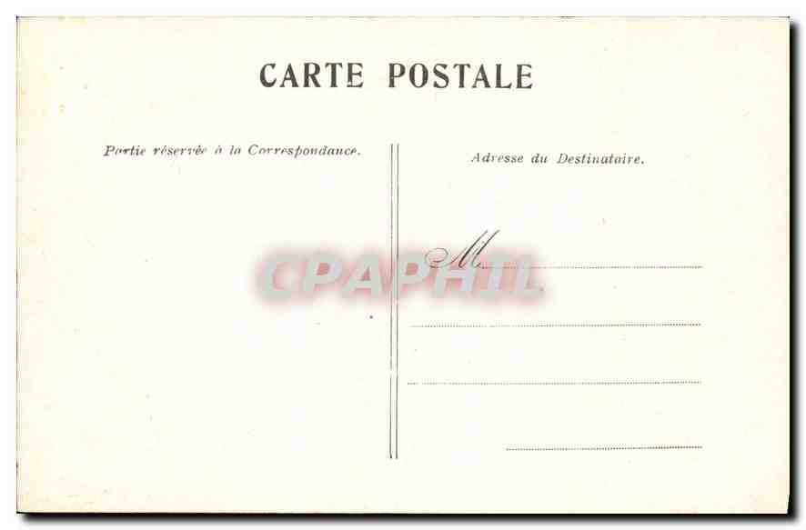 CPA Morot Rezonville Musee du Luxembourg  — Verso