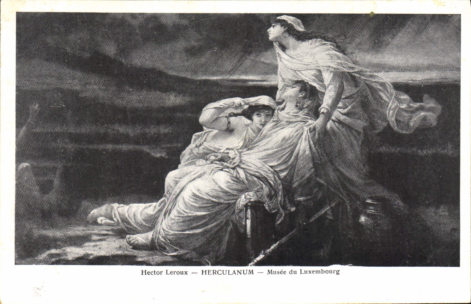 CPA Hector Leroux Herculanum Musee du Luxembourg 