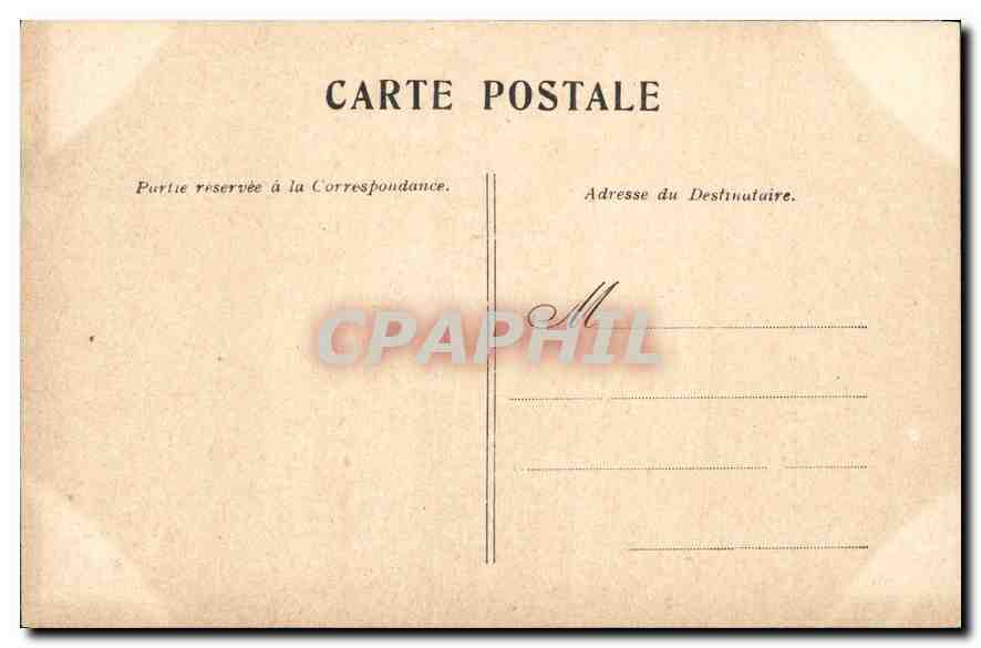 CPA Manda Lametrie fermiere Musee de Luxembourg  — Verso