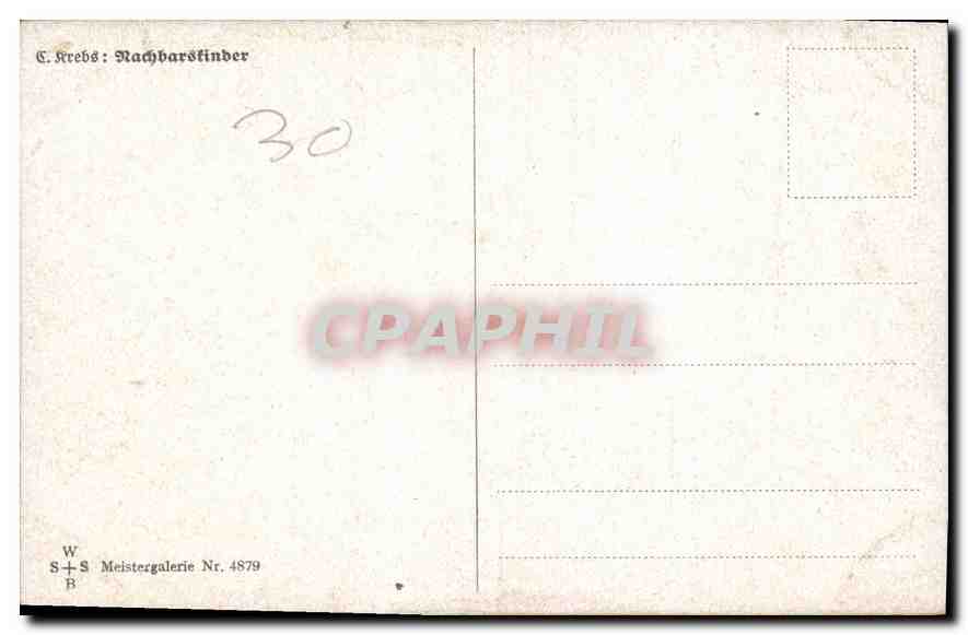 CPA Krebs Paysage — Verso