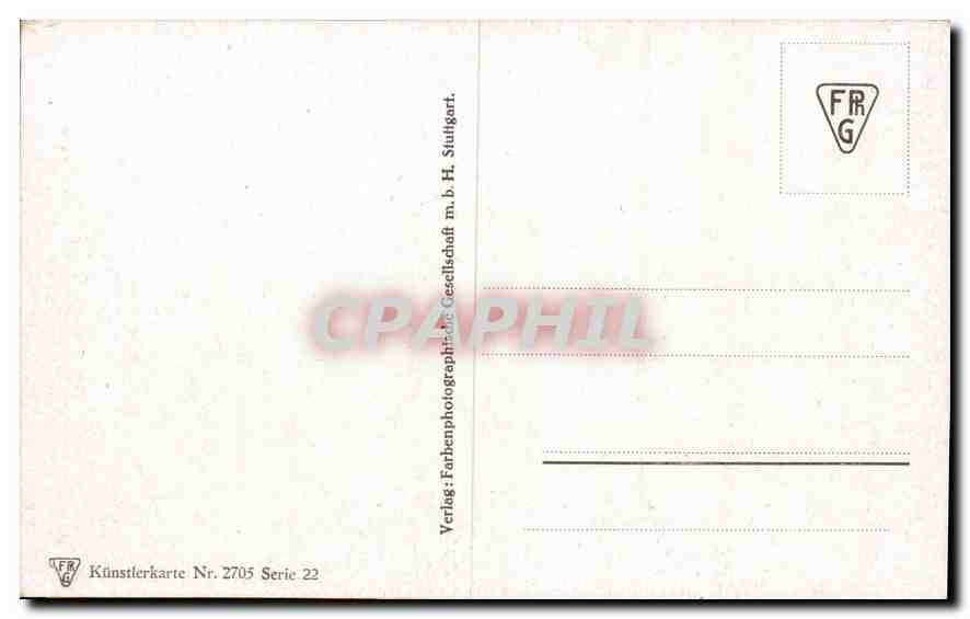CPA Maison — Verso