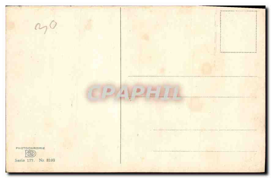 CPA Paysage — Rückseite