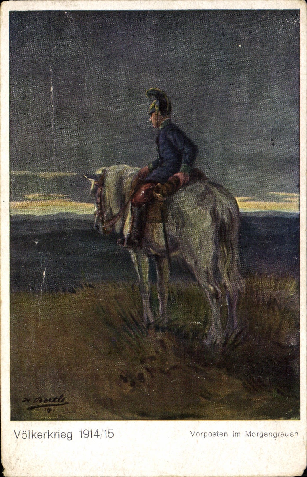 CPA Volkerkrieg 1914 15 Militaria