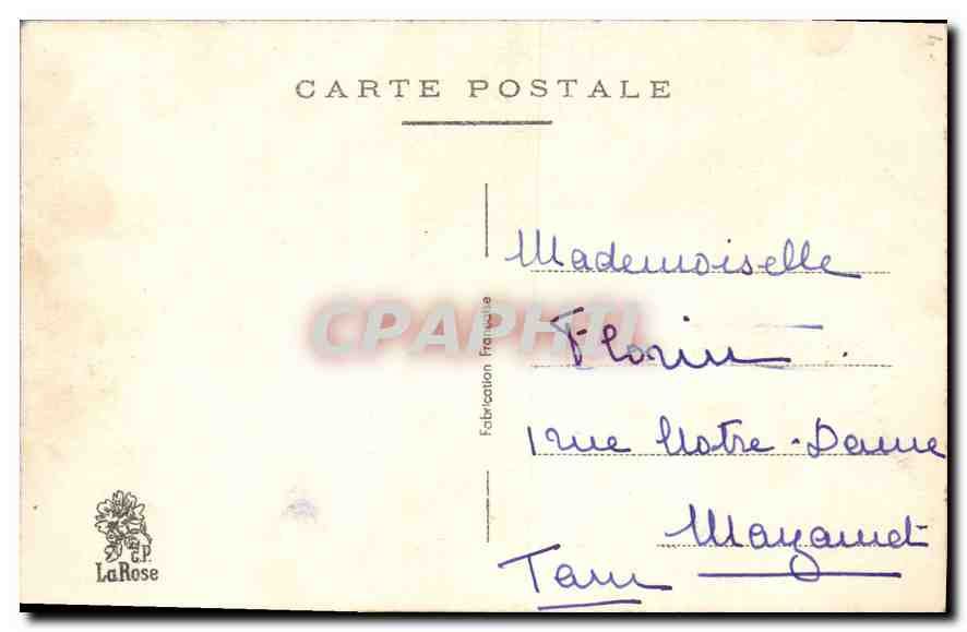 CPA Bonne Annee  — Rückseite