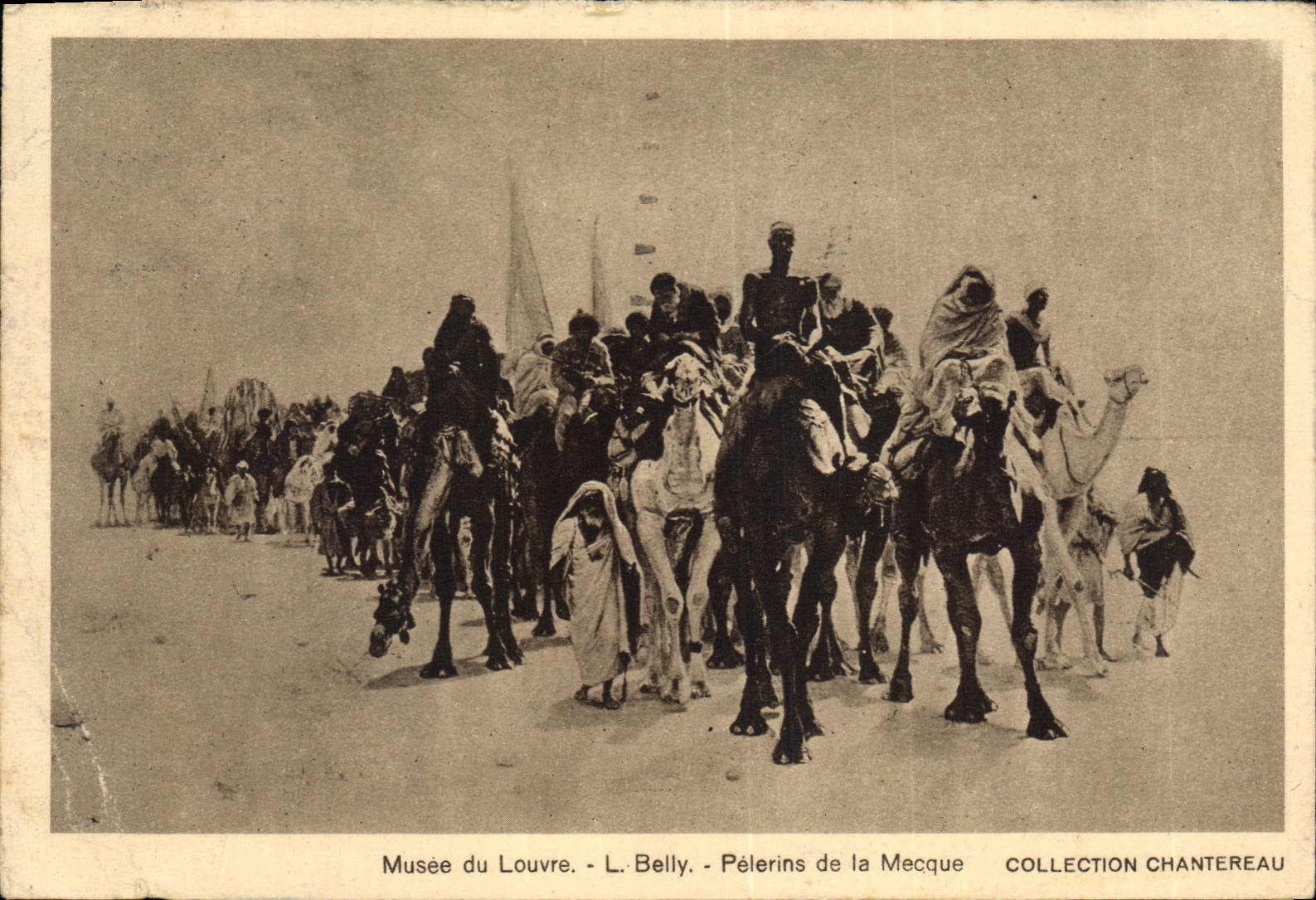 CPA Musee du Louvre Pelerins de la Mecque Collection Chantereau 