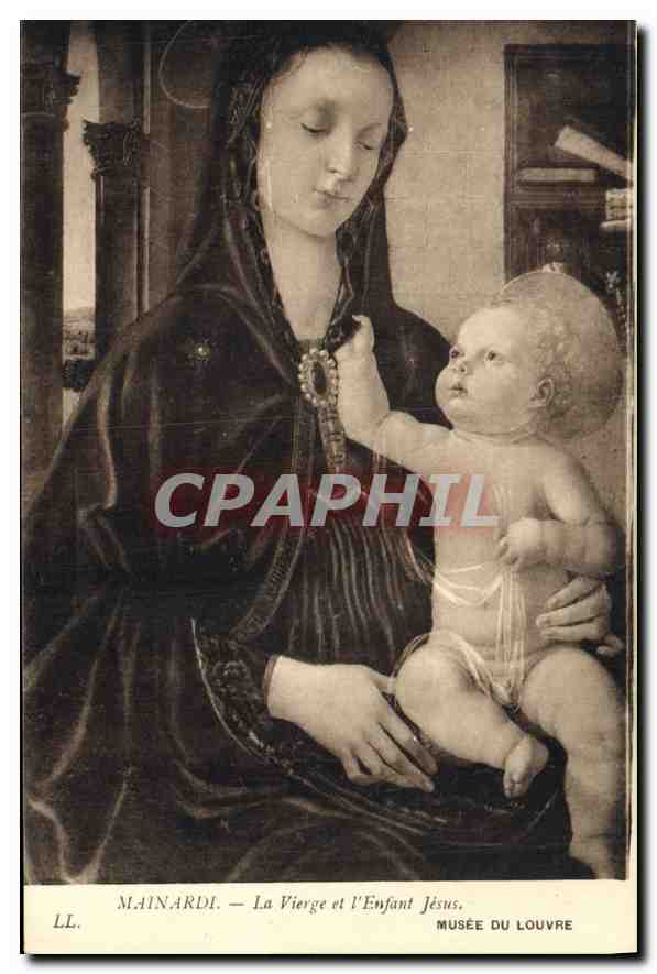 CPA Mainardi La Vierge et l'Enfant Jesus 