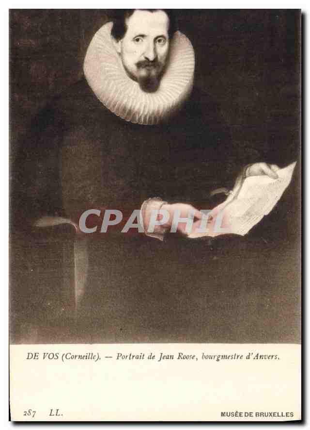 CPA De Vos Corneille Portrait de Jean Roose 