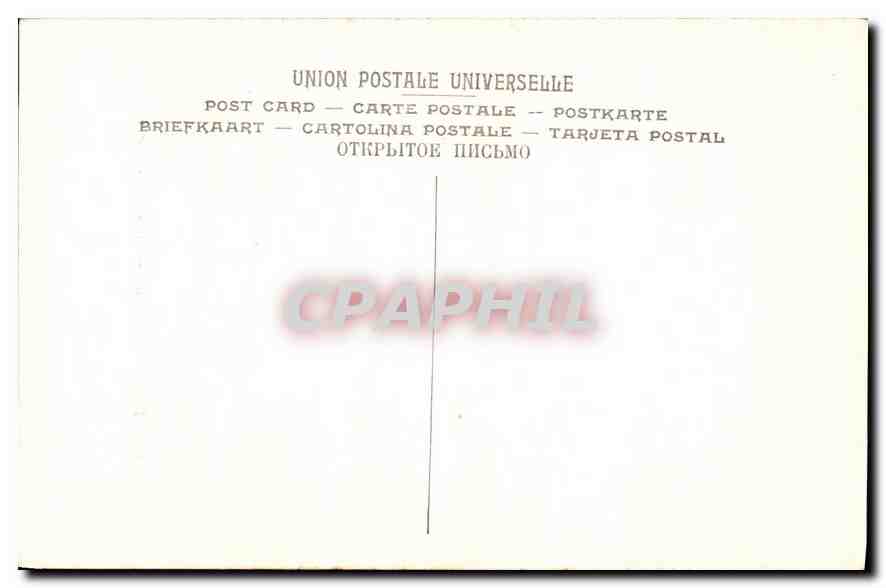CPA Ecole Hollandaise Portail d'bomme  — Verso
