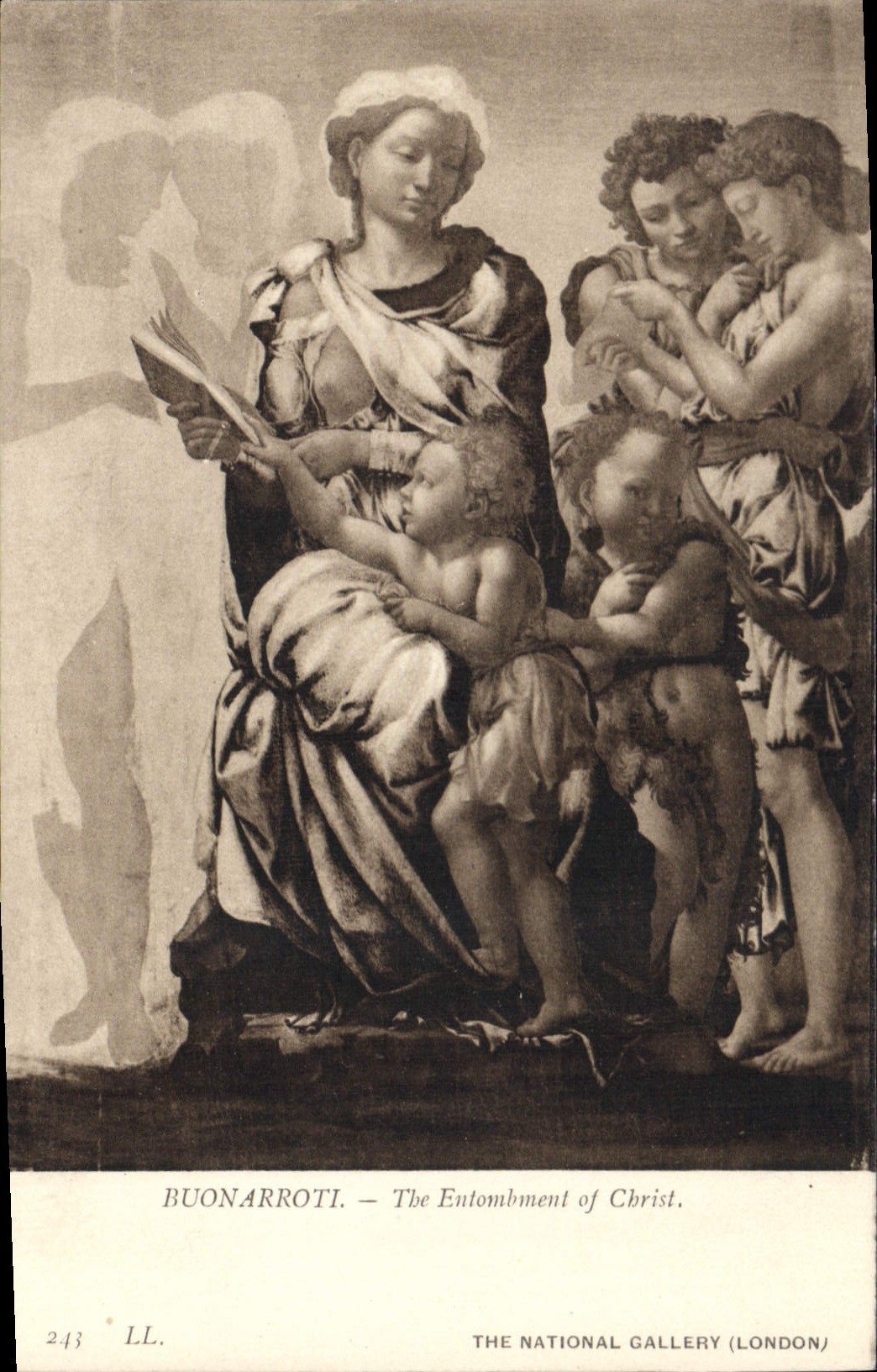 Buonarroti — Le Entombment de Christ — The National Gallery (London)