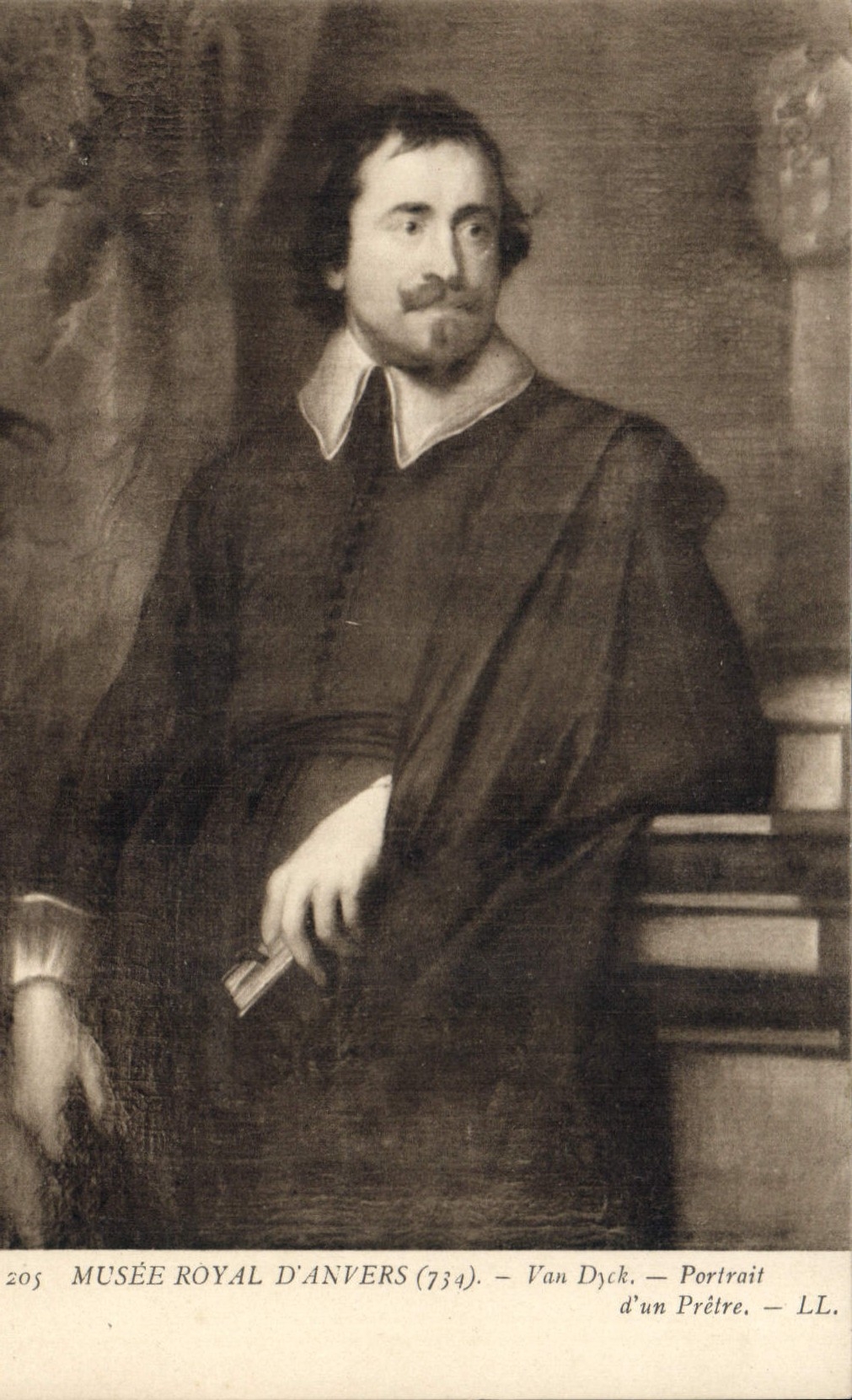 Portrait d'un Prêtre — Van Dyck — Musée Royal d'Anvers (1634)