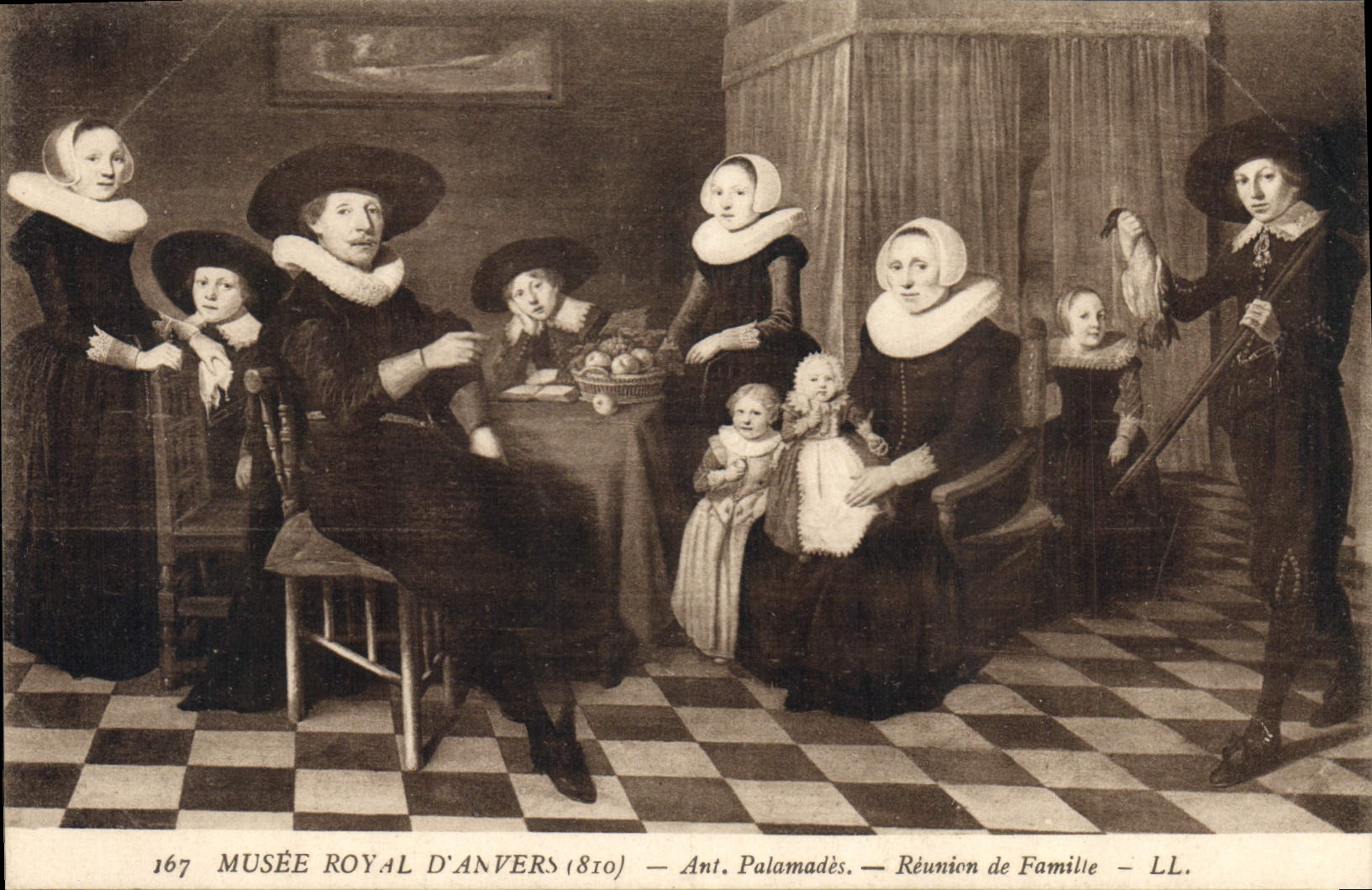 CPA Musee Royal d'Anvers Ant Palamades Reunion 
