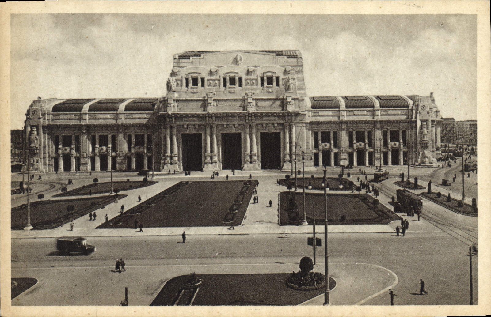 CPA Milano Muova Stazione Centrale 