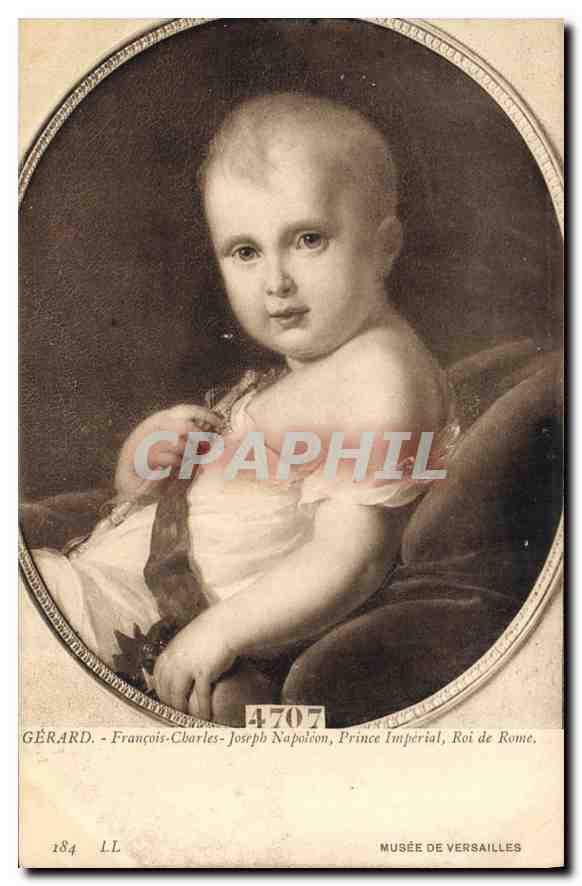 CPA Gerard Francois Charles Joseph Napoleon Prince Imperial Roi de Rome 