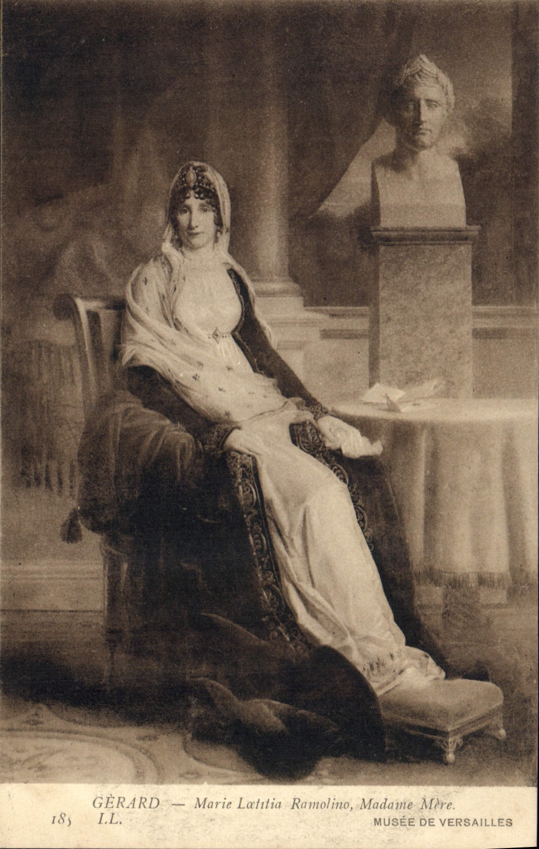 Marie Lattitia Ramolino, Madame Mère — Museum of Versailles — Gérard, no. 183