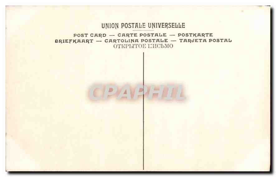 CPA Yvon La Courtine de Malakoff Musee de Versailles  — Verso