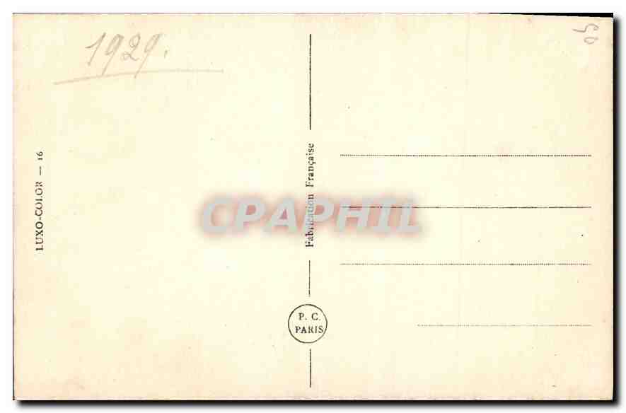 CPA Bonne Annee  — Verso