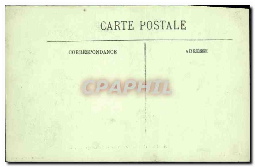 CPA A Merlon Le Bateau de Sauvetage  — Verso