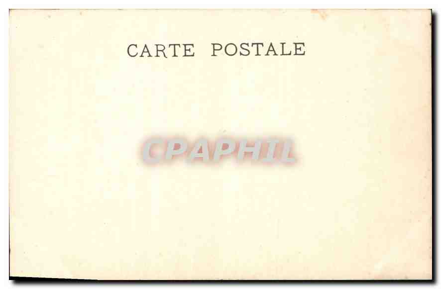 CPA Chantilly Musee Conde Louis Philippe et ses fils sortant du Chateau de Versailles  — Verso