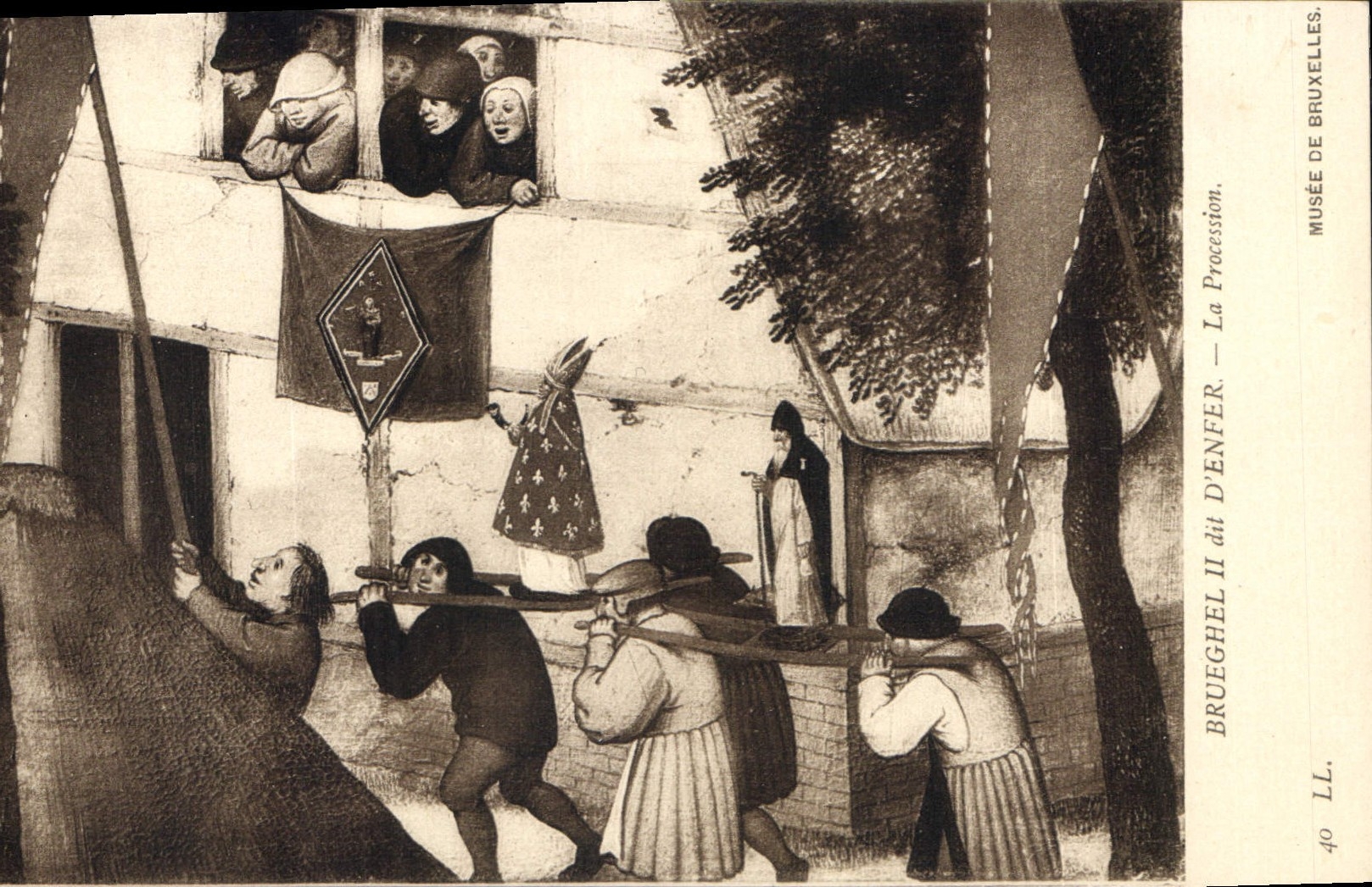 La Procession — Bruegel II dit d'Enfer — Musée de Bruxelles