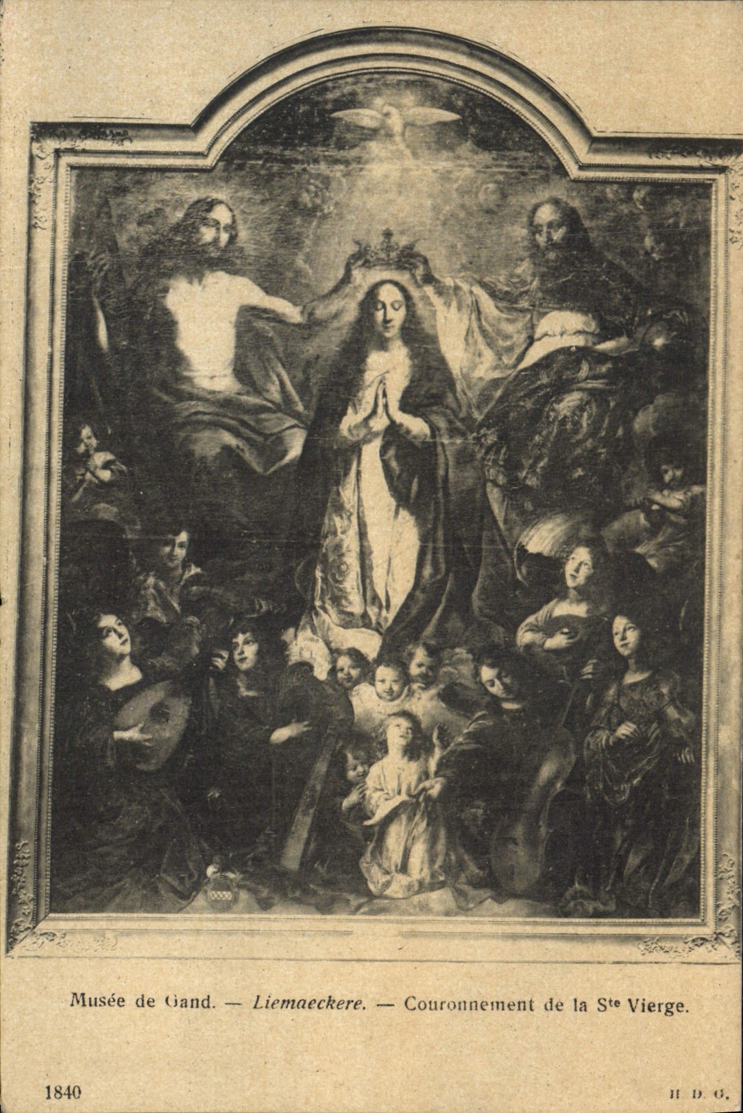 CPA Musee de Gand Liemackere Couronnement de la Ste Vierge 