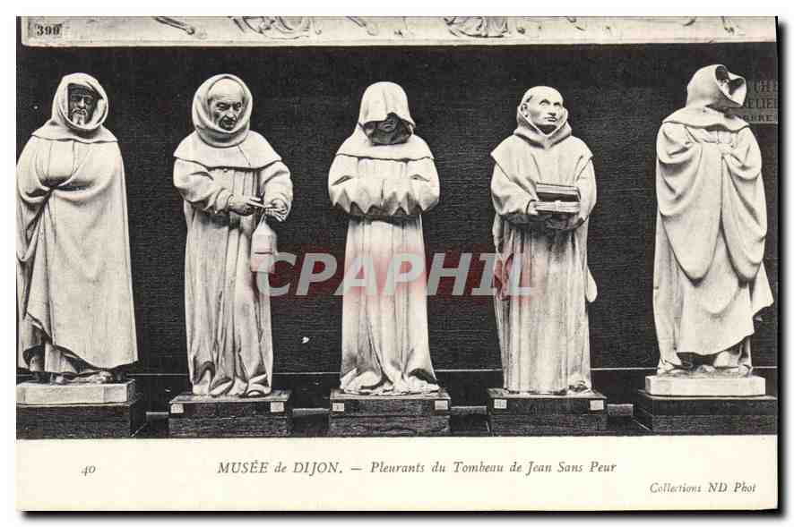 Musée de Dijon — Pleurants du Tombeau de Jean Sans Peur — Collections ND Phot