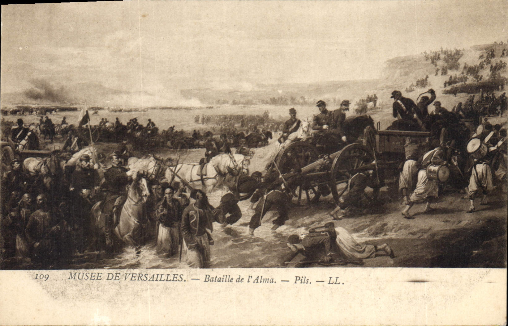 Bataille de l'Alma — Musée de Versailles — Pils — LL.