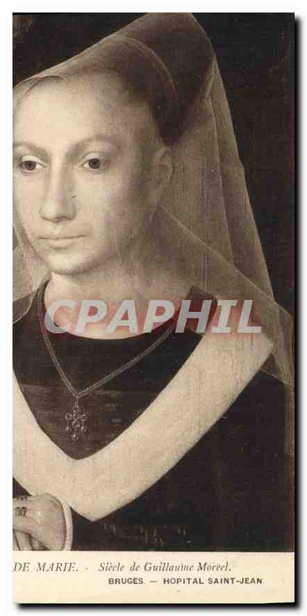 CPA De Marie Siecle se Guillaume Moreel Bruges Hopital Saint Jean 