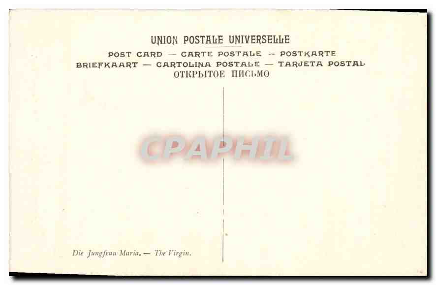 CPA De Marie Siecle se Guillaume Moreel Bruges Hopital Saint Jean  — Verso