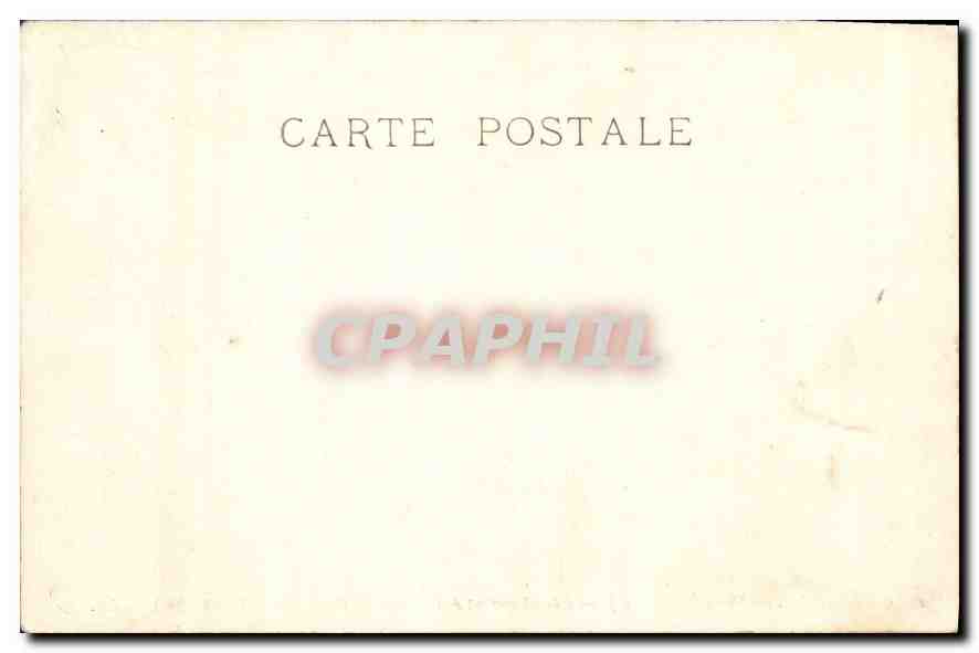 CPA Chantilly Musee Conde Cheval sortant de l'ecurie Gericault  — Rückseite