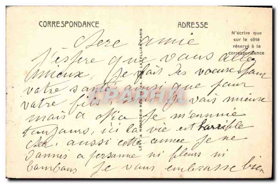 CPA La Cote d'Azur Fleurs de la Cote d'Azur Fleurs — Verso