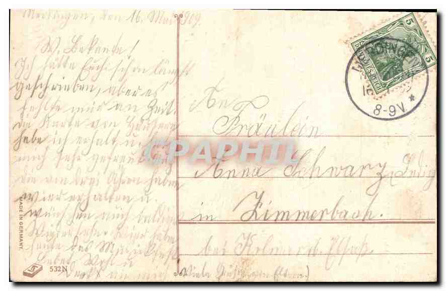 CPA Fantaisie Enfants — Verso