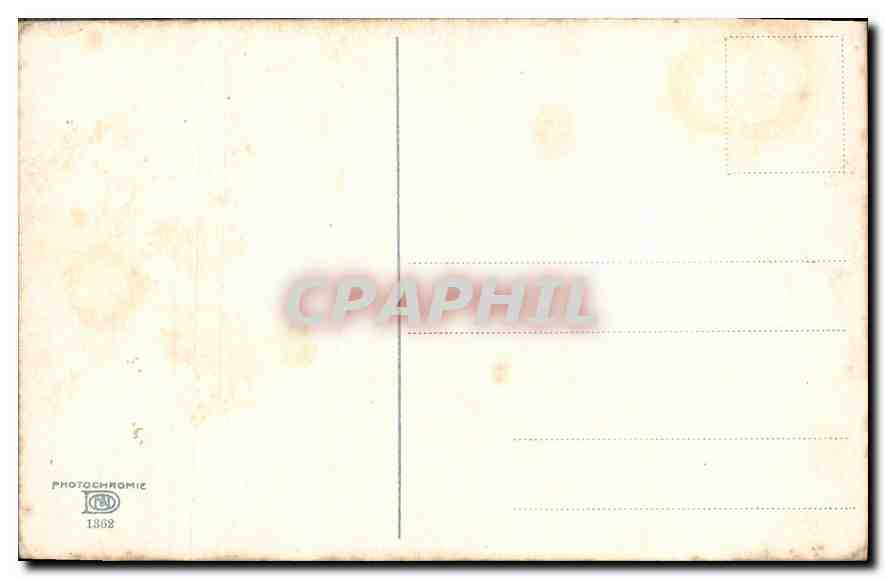 CPA Arbre — Verso