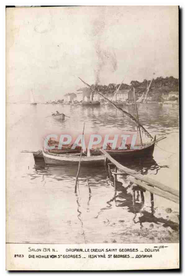 CPA Salon 1914 Dauphin le Creux Saint Georges 
