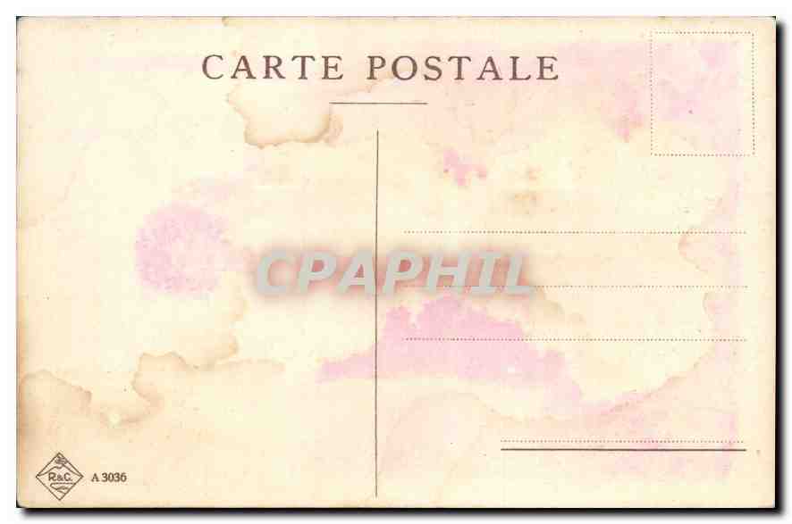 CPA Pompei casa dei vetii Biche Ange — Verso