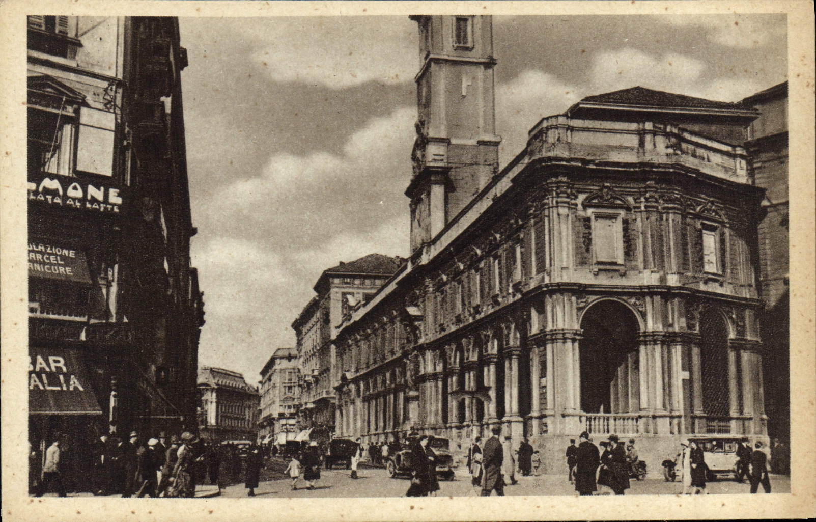 CPA Milano Via Mercanti e Palazzo dei Giureconsulti 