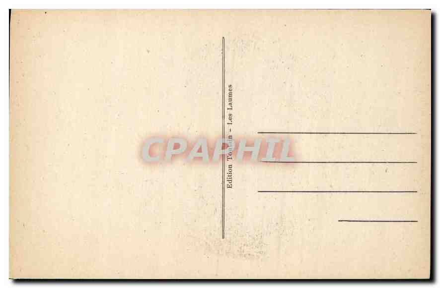 CPA Pro alesia Vase gallo romain portant l'inscription Utere Felix  — Rückseite