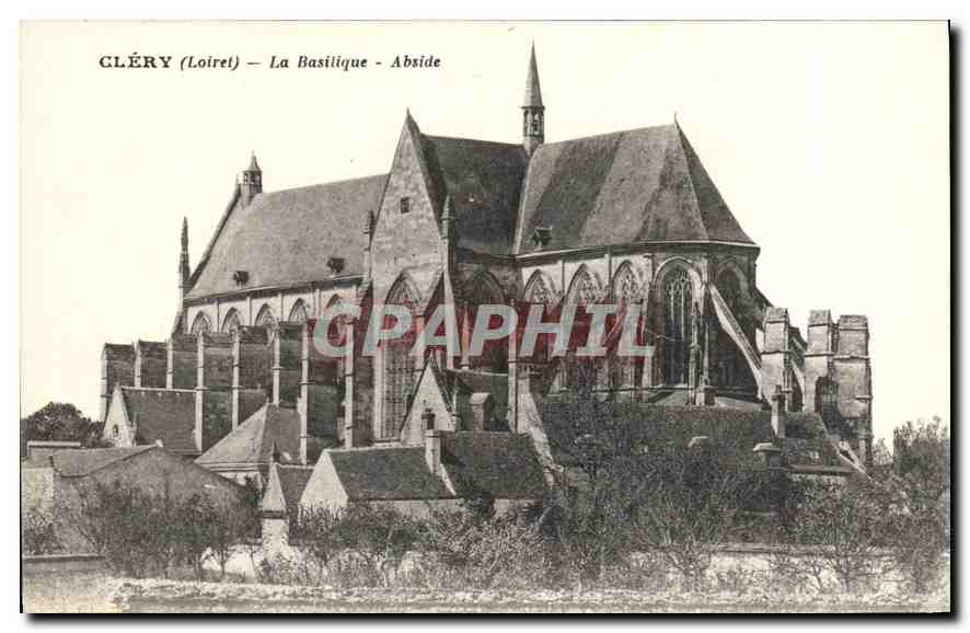 Cléry (Loiret) — La Basilique - Abside — H. Lemaire, phot. dit. - Orléans