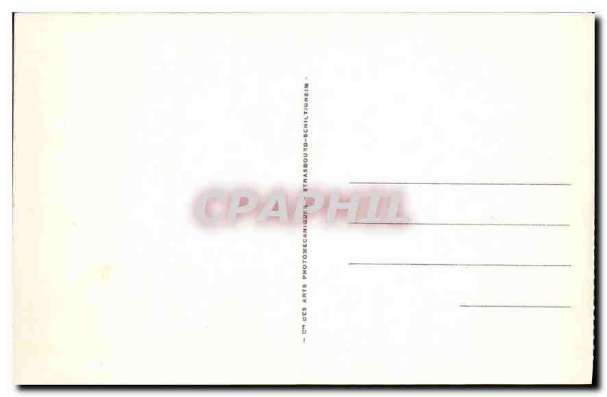 CPA Lac d'Annecy Veyrier Vue generale et Massif des Bauges  — Verso