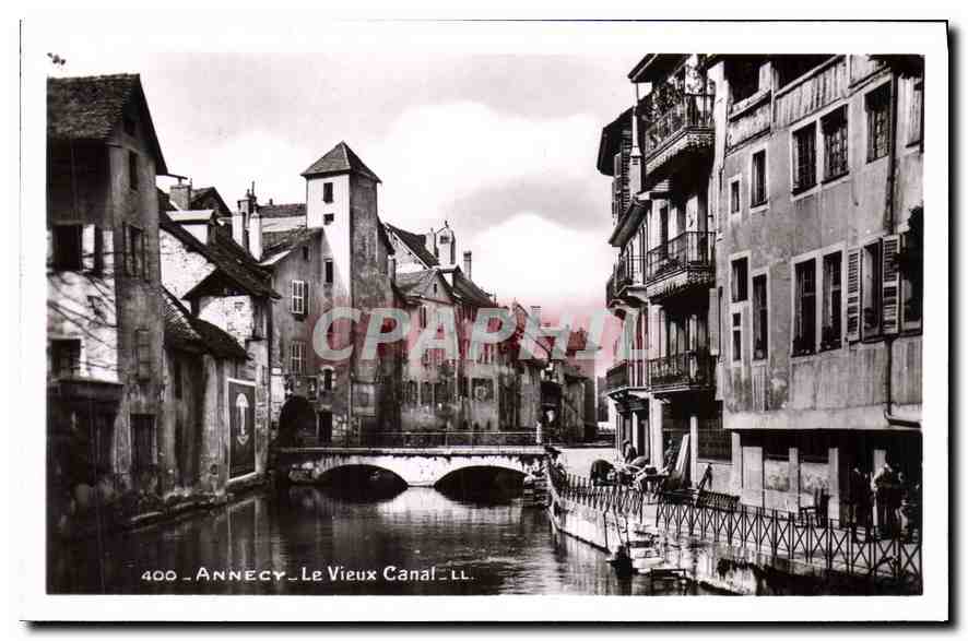 CPA Annecy Le Vieux Canal 