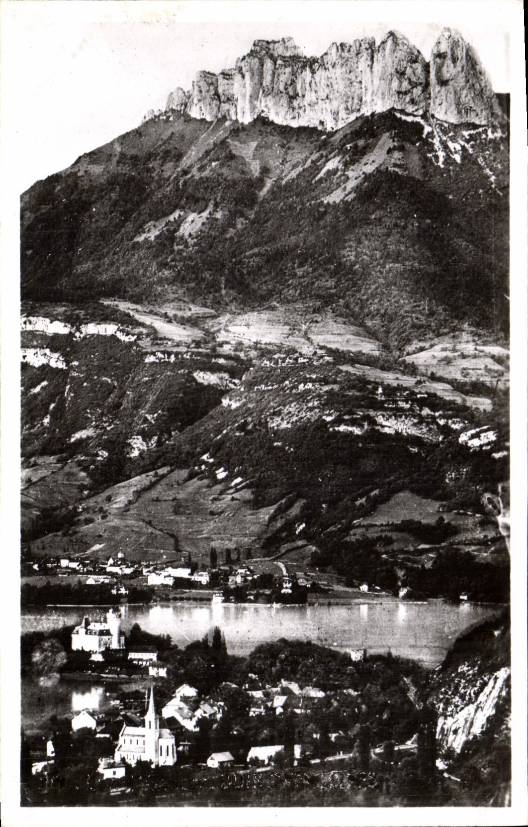 Lac d'Annecy - Duingt, Talloires et les Dents de Lanfont
