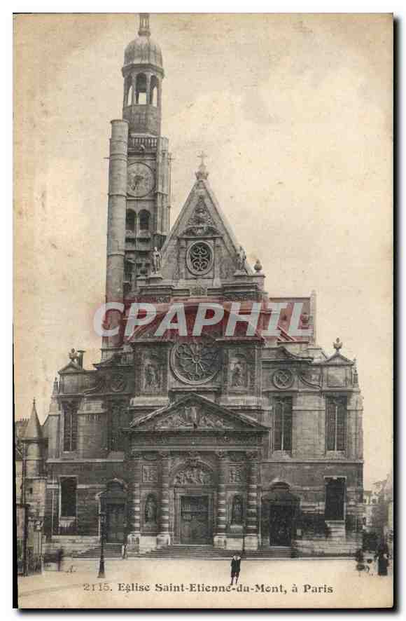 CPA Eglise Saint Etienne du Mont a Paris 