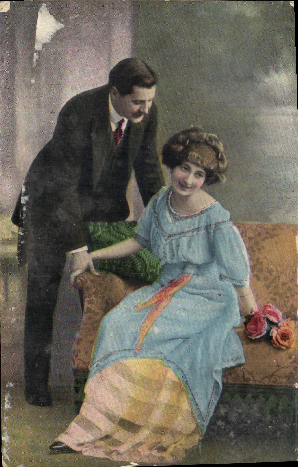 CPA Fantaisie Femme