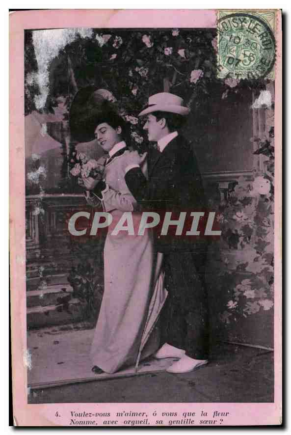 CPA Fantaisie Femme