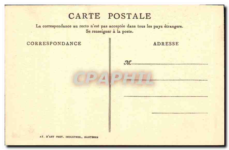 CPA Arbre De Laprade — Verso