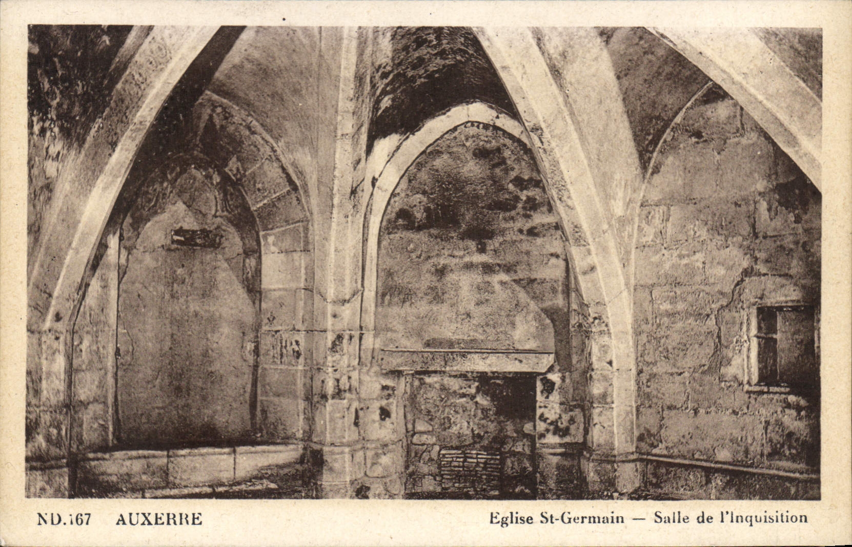 Auxerre — Église St-Germain — Salle de l'Inquisition