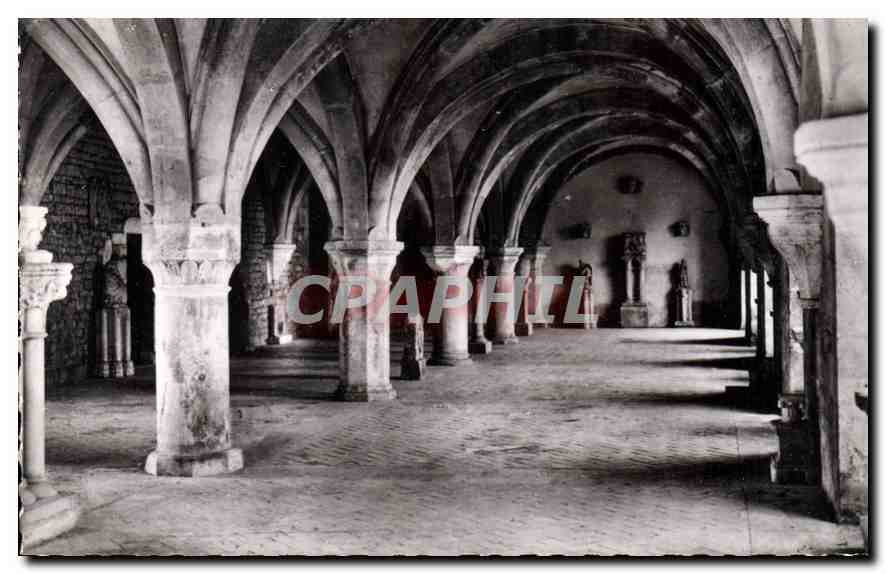 CPA Abbaye de Fontenay XII S salle Capitulaire XII S 