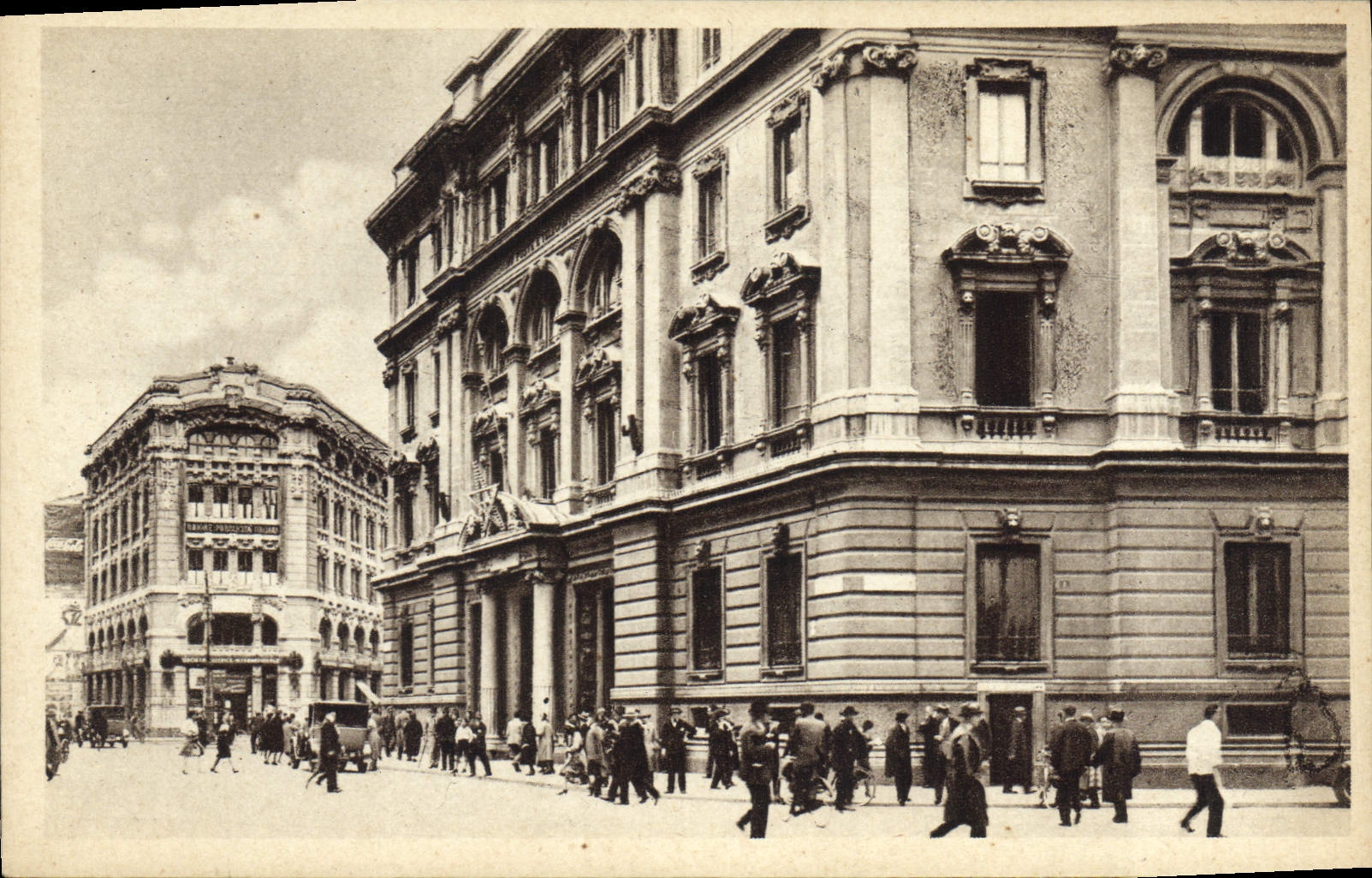 CPA Milano Palazzo delle poste e Telegrali 