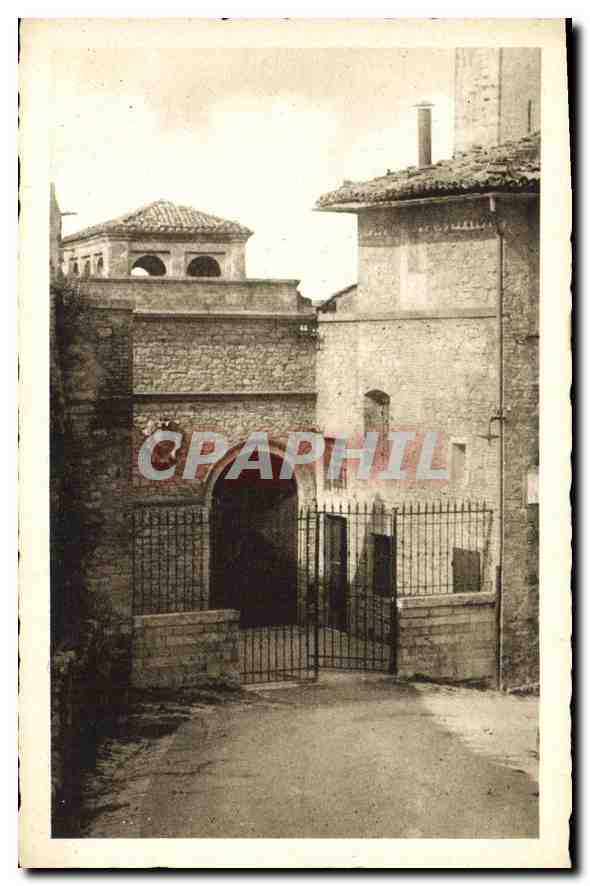 CPA Assisi Ingresso al Monastera Benedet tino di S Giuseppe 
