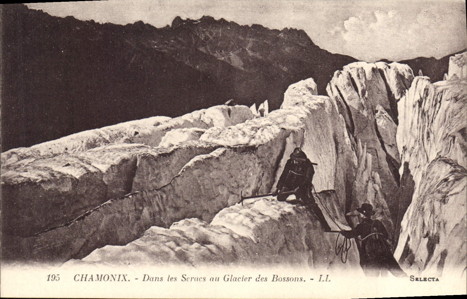 Chamonix - Dans les Seracs au Glacier des Bossons - Selecta