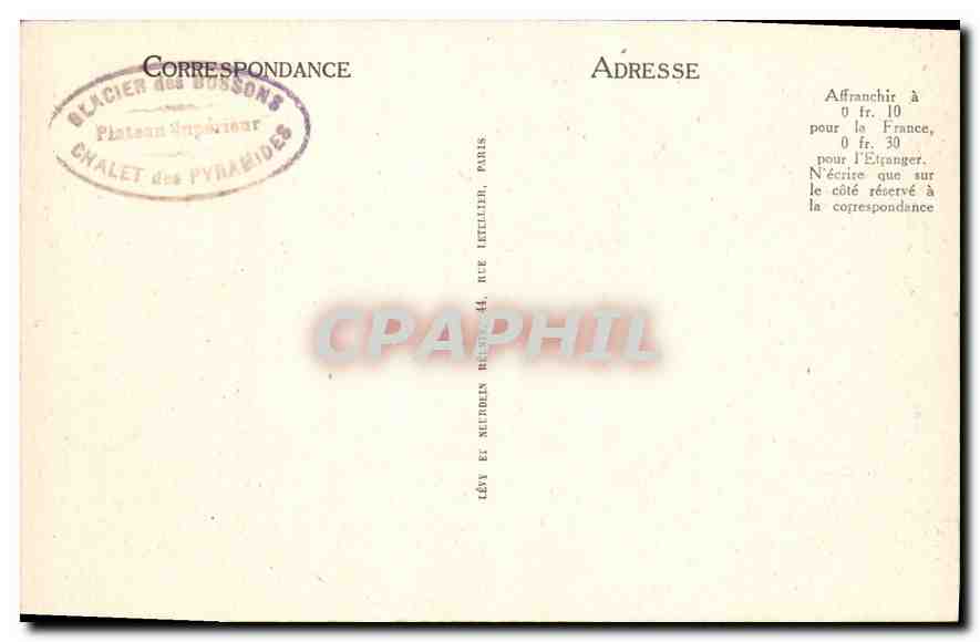 Chamonix - Dans les Seracs au Glacier des Bossons - Selecta — Verso